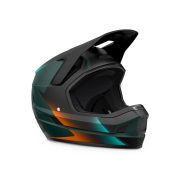   Bluegrass Legit fullface kerékpáros sisak [matt zöld-narancs, 54-56 cm (S)]