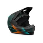 Bluegrass Legit fullface kerékpáros sisak [matt zöld-narancs, 58-60 cm (L)]