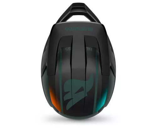 Bluegrass Legit fullface kerékpáros sisak [matt zöld-narancs, 58-60 cm (L)]