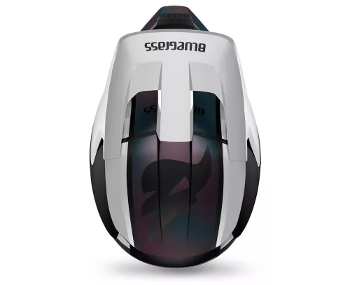 Bluegrass Legit fullface kerékpáros sisak [matt fehér-iridescent, 54-56 cm (S)]