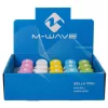 Csengö mini acél vegyes pasztell fehér bil. m-wave