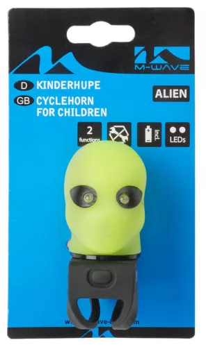 Duda figurás alien 2 fehér led + elem m-wave #név?