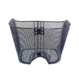   Kosár első acél lámpahelyes 35x25x26,5 fekete elsö acél lámpahelyes 35x25x26,5 fekete