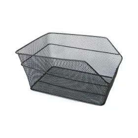   Kosár hátsó sűrűszövésű 'normál' 40x28x18 fekete hátso acél sürü 'normál' 40x28x18 fekete