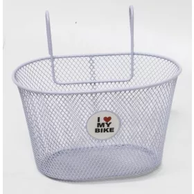   Kosár gyermek acél elsö akasztós 25x16x14 fehér elsö acél gyermek akasztos 25x16x14 fehé