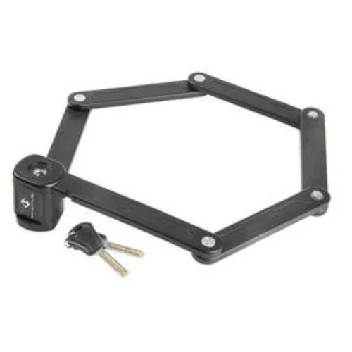 Zár hajtogatós kulcsos 875mm + tarto fekete m-wave kulcsos hajtogatos 875mm + tarto fkt m-w