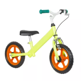 12" BAMBINO lábbal tolható zöld futókerékpár