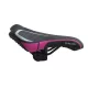 Nyereg 12"-16" gyerek fekete pink csíkkal 235×135