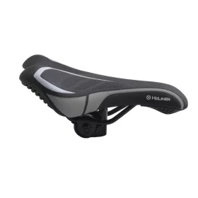   Nyereg 12"-16" gyerek fekete, fehér  csíkkal 235×135