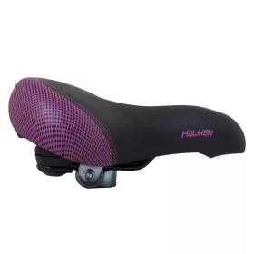 Nyereg széles rugós KOLIKEN fekete-pink kockás 260×220