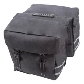 Táska csomagtartóra 2 részes fekete