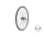 Fűzött első kerék KLS DRAFT DSC F, 26", black