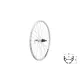 Fűzött hátsó kerék KLS DRAFT V-brake R, 26", silver