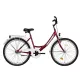 26" Biketek Jázmin kerékpár bordó