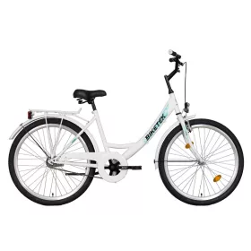 26" Biketek Jázmin kerékpár fehér