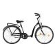26" Biketek Hunyadi kerékpár fekete
