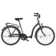 26" Biketek Hunyadi kerékpár grafit