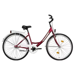 28" Biketek Jázmin kerékpár bordó
