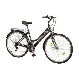 28" Biketek Maxwell trekking női fekete váltós