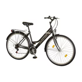 28" Biketek Maxwell trekking női fekete váltós