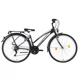 28" Koliken Gisu kerékpár női fekete váltós