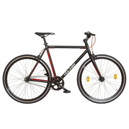 28" Koliken Fixed fekete-piros 56 cm-es váz
