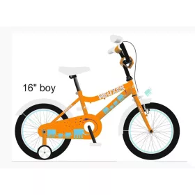 Neuzer BMX 16 fiú narancs-fehér afrika