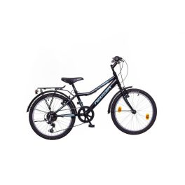   Neuzer bobby city 20" gyerek kerékpár fekete/celeste/zöld