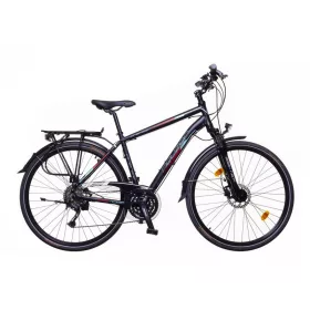   Neuzer firenze 300 férfi fekete/ türkiz-piros matt tárcsafékes