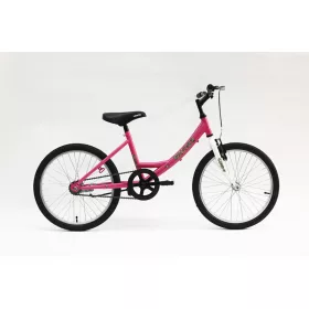   Neuzer cindy 1s 20" gyerek kerékpár magenta/fehér-sárga