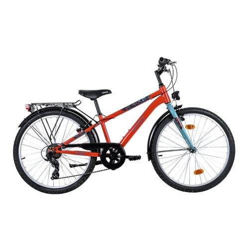 BOBBY 24 CITY Piros Kerékpár