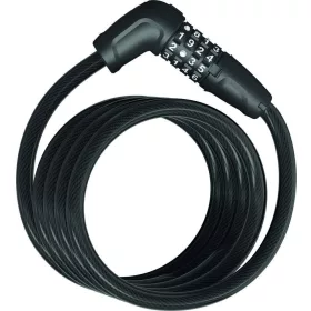 ABUS spirál lakat számzárral Numero 5510C/180, fekete