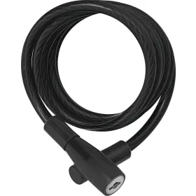 ABUS spirál lakat 3506K/120, fekete