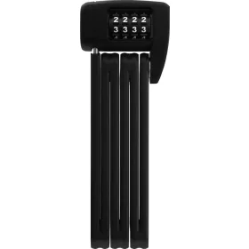   ABUS hajtogatható lakat számzárral BORDO Lite 6055C/85, SH tartóval, Selle Royal kompatibilitis, fekete