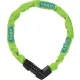ABUS láncos lakat számzárral Tresor 1385/75, neon zöld (6mm)