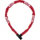 ABUS láncos lakat Steel-O-Chain 4804K/75, piros