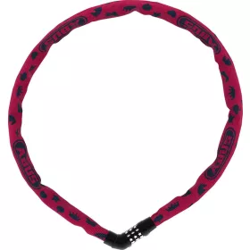   ABUS láncos lakat jelkóddal Steel-O-Chain Symbols 4804C/75, pink