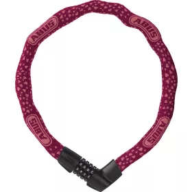   ABUS láncos lakat számzárral Tresor 1385/75, cherry heart (6mm)