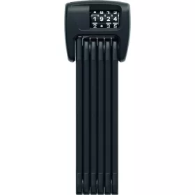   ABUS hajtogatható lakat számzárral BORDO 6000C/90, SHFL tartóval, fekete