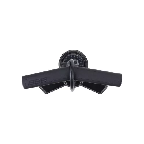 BBB Cycling kerékpáros állópumpa BFP-27 AirSteel, acél, fekete