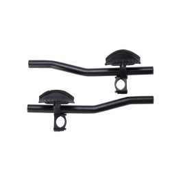   BBB Cycling kerékpáros időfutam könyöklő BHB-58 AeroLight, alumínium, 25.4 és 31.8mm, egyenes forma, 333mm hosszú, fekete