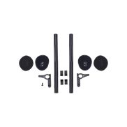   BBB Cycling kerékpáros időfutam könyöklő BHB-58 AeroLight, alumínium, 25.4 és 31.8mm, egyenes forma, 333mm hosszú, fekete