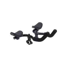   BBB Cycling kerékpáros időfutam könyöklő BHB-59 AeroComfort, alumínium, 22.2/25.4/31.8mm, ergonomikus forma, 282mm hosszú, fekete