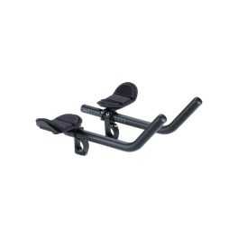  BBB Cycling kerékpáros időfutam könyöklő BHB-60 AeroMax, alumínium, 25.4 és 31.8mm, ergonomikus forma, 350mm hosszú, fekete