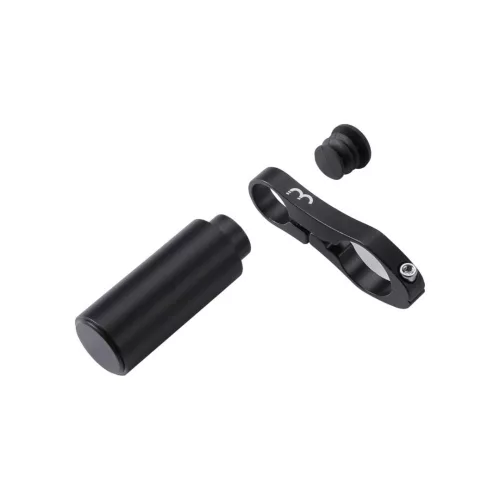 BBB Cycling kerékpáros kormány konzol BHB-91 BarMount, alumínium, 31.8mm, komputer, lámpa felszerelésére kormányon, 70mm széles, fekete