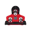 BBB Cycling kerékpáros pedálstopli BPD-06A PowerClip, SPD-SL kompatibilis, 6 fokos, piros