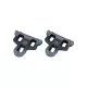 BBB Cycling kerékpáros pedálstopli BPD-06F PowerClip, SPD-SL kompatibilis, 0 fokos (fix), fekete