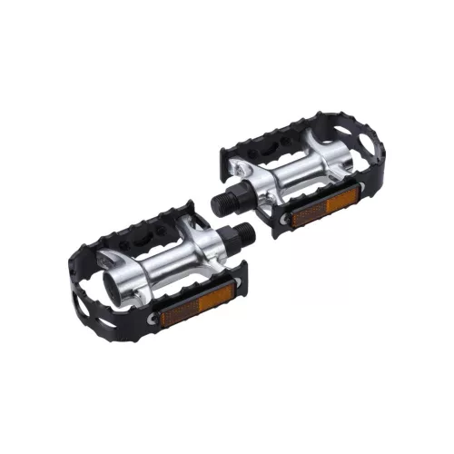 BBB Cycling kerékpáros MTB pedál BPD-16 BigFeet, alu test, fekete/ezüst