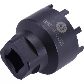   BBB Cycling kerékpáros szerszám - lánctányér leszedő BTL-200 DirectPlug Bosch Gen 3/4, 24 mm-es villáskulcs kell hozzá, Bosch 3. és 4. generációs lánctányérokhoz, 43mm-es/8 fogas záróanyához