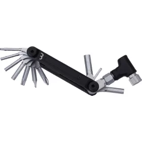   BBB Cycling kerékpáros szerszám - marokszerszám BTL-203 RoyalFold CO2 Inflator, 16 funkció, láncszem tartóval és CO2 pumpával, fekete